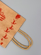 Подарочные пакеты новогодние крафт «Чудо», 15?21?8 см, Набор 5 шт. (комплект 4 шт) - фото 42938635