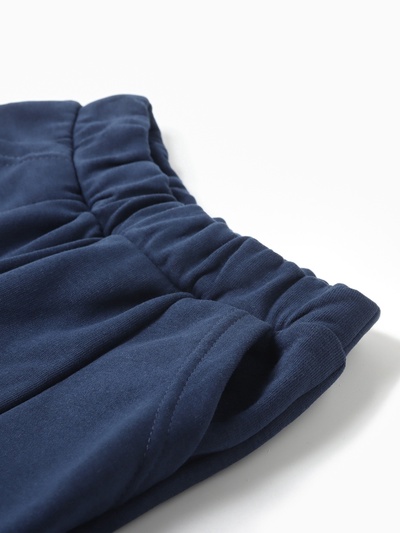 Костюм детский с начёсом (свитшот, брюки) MINAKU: astronaut, синий, рост 146 см