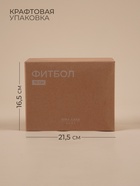 УЦЕНКА Фитбол Sima-Land home 75 см, 1000 гр, антивзрыв, цвет белый - Фото 5