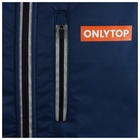 Куртка утепленная ONLYTOP navy, р. 42, уценка - Фото 10