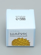 Массажёр для рук и ног, d=3.5 см, 2 кольца, жёлтый - Фото 7