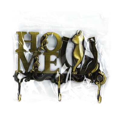 Ключница настенная HOME, 11×6.9 см