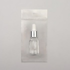 Бутылочка для хранения, с пипеткой, 10 мл, цвет серебристый/белый - Фото 7