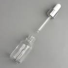 Бутылочка для хранения, с пипеткой, 15 мл, серебристая, белая - Фото 3