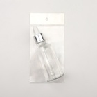 Бутылочка для хранения, с пипеткой, 50 мл, серебристая, белая - Фото 6