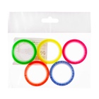 Набор 5 штук текстовыделительная клейкая лента 6 мм × 5 м - Фото 4