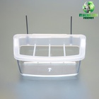 Кормушка для птиц, 11.7×6.3×5.5 см, внутренняя, с разделителем, пластик, прозрачная - Фото 1