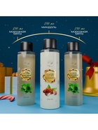 Новогодний подарочный набор косметики SB BEAUTY, шампунь, гель для душа, молочко для тела, с ароматом миндаля и мяты - Фото 6