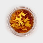 Глиттер пищевой фигурный «Олени золотые», 0.5 г - Фото 2