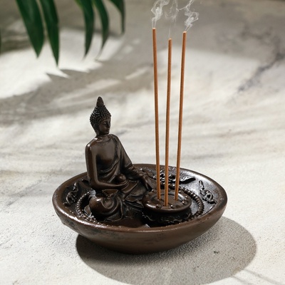 Подставка для благовоний TAKE IT EASY «Будда», 9×9×7 см