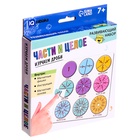 Магнитный развивающий набор «Части и целое», 50 фишек, 7+ - Фото 9