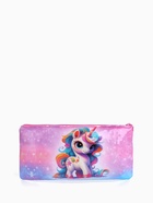 Косметичка-пенал на молнии, с ярким изображением, разноцветная - Фото 3