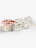 Лента капроновая «Снежинки», 40 мм, 9±0.5 м, молочная - Фото 3