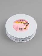 Лента декоративная фигурная «Снежинки», 25 мм, 9±0.5 м, белая - Фото 3