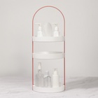 Органайзер для хранения, 3 секции, d=20×50 см, белый, розовый - Фото 3