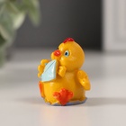 Фигурка полистоун «Цыпа почтальон с письмом», 2.6×3×3.3 см - Фото 4
