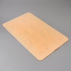 Искусственная кожа для тату и татуажа глаз и бровей, 24.5×15 см, бежевая - Фото 2