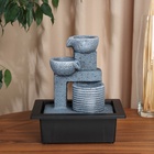 Фонтан настольный «Дуайт», 26×23 см, с подсветкой, без шарика - Фото 1