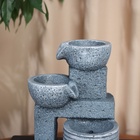 Фонтан настольный «Дуайт», 26×23 см, с подсветкой, без шарика - Фото 2