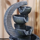 Фонтан настольный «Каменные кадки, дуга», 26×23 см, с подсветкой, без шарика - Фото 2