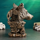 Фигура гипс «Волк» 24×22×33 см, под бронзу - Фото 5