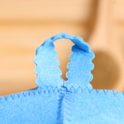 Шапка для бани и сауны «Классическая», полиэфир, голубая, «Добропаровъ» - Фото 4