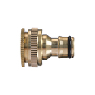 Штуцер, внутренняя резьба 3/4"—1/2", быстросъёмное соединение, латунь, Greengo - Фото 3