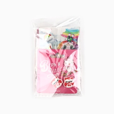 Серьги гвоздики детские «Милой», МИКС