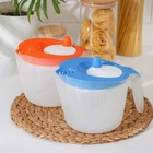 Сушилка для зелени с мерным кувшином, пластик, 21×16.7×16.5 см, МИКС - Фото 4