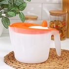 Сушилка для зелени с мерным кувшином, пластик, 21×16.7×16.5 см, МИКС - Фото 5