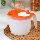 Сушилка для зелени с мерным кувшином, пластик, 21×16.7×16.5 см, МИКС - Фото 6