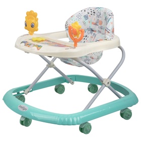 Ходунки «Солнышко», 7 колес, музыкальные игрушки, бирюзовый  (артикул 10840368)  большой выбор товаров оптом и в розницу по низким ценам с доставкой