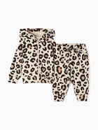 Комплект детский (худи, брюки) «Крошка Я. Леопард», рост 92-98 см  (артикул 10647876)  большой выбор товаров оптом и в розницу по низким ценам с доставкой