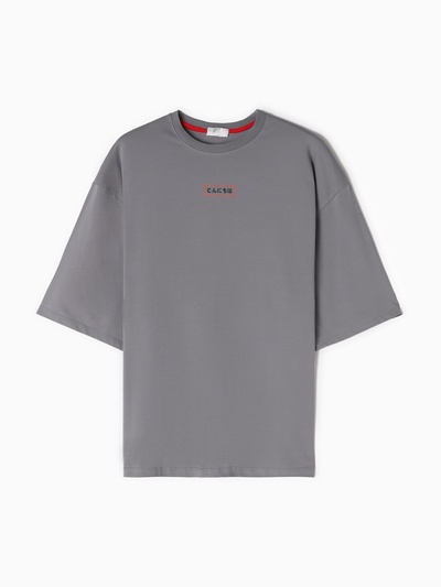 Футболка мужская MIST Ramen, размер 48, серая