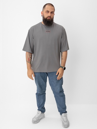 Футболка мужская MIST Ramen, размер 48, серая