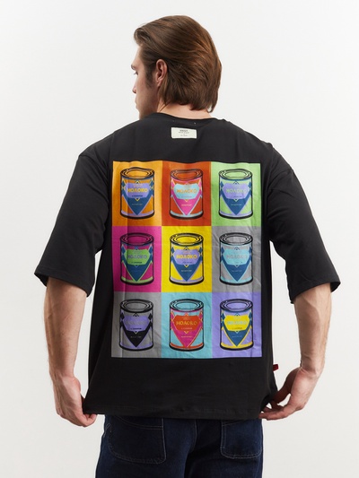 Футболка мужская MIST «ГОСТ», размер 52, чёрная