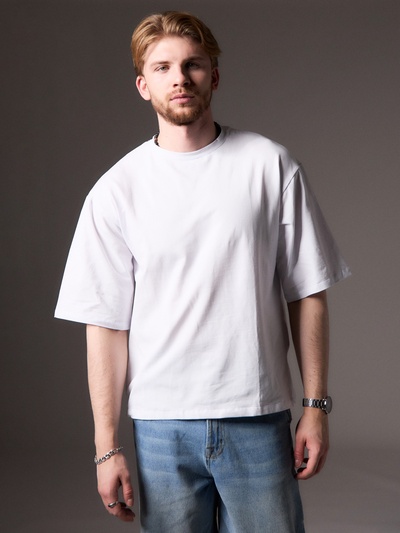 Футболка мужская MIST, размер 50, белая