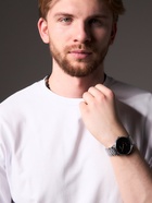 Футболка мужская MIST, размер 56, белая - Фото 4