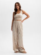 Брюки домашние KAFTAN Velvet 48-50, бежевый - Фото 7