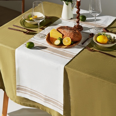 Дорожка SL HOME Persistent, 40×142±3 см, лён 100%, 260 г/м²