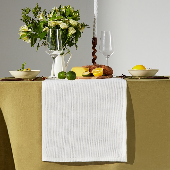 Дорожка SL HOME Facile, 40×142±3 см, лён 100%, 210 г/м² - Фото 1