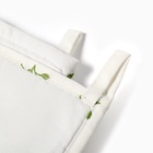 Кухонный набор «Этель. Цветочек»: варежка 20×27 см, прихватка 19×19 см, саржа 190 г/м², 100% хлопок - Фото 4