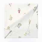 Дорожка на стол «Этель. Цветочек» 40×146 см, саржа 190 г/м², 100% хлопок, белая - Фото 11