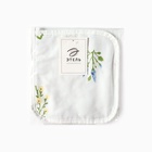 Прихватка «Этель. Цветочек», 19×19 см, саржа 190 г/м², 100% хлопок, белая - Фото 5