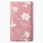 Полотенце банное вафельное «Этель Лилия», 80×150 см, хлопок 100%, розовое - Фото 4