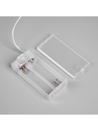 Подвеска световая «Шар плетеный», 10 см, 10 LED, от батареек ААx2, свечение тёплое белое - фото 6622183