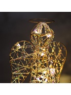 Светодиодная фигура «Ангел» 29х17х16 см, 20 LED, батарейки ААx2 (не в комплекте), свечение теплое белое - фото 809303065