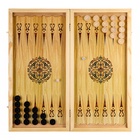 Нарды деревянные большие с шашками, настольная игра "Пёс", 60 х 60 см - фото 29832812