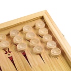 Нарды деревянные большие с шашками, настольная игра "Пёс", 60 х 60 см - фото 29832814