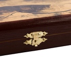 Нарды деревянные большие с шашками, настольная игра "Пёс", 60 х 60 см - фото 29832815